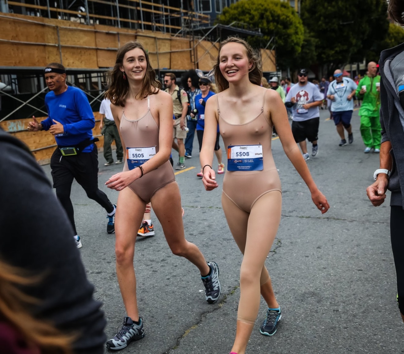 Usc naked run