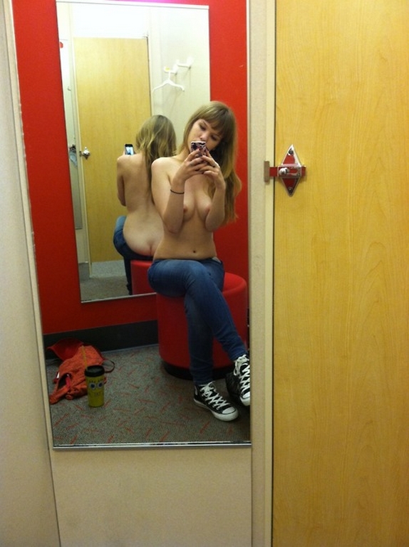 Milf dressing room naked
