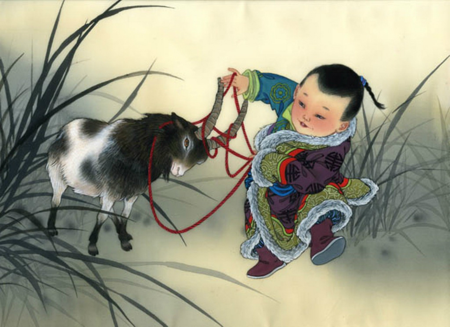 Китайская живопись для детей