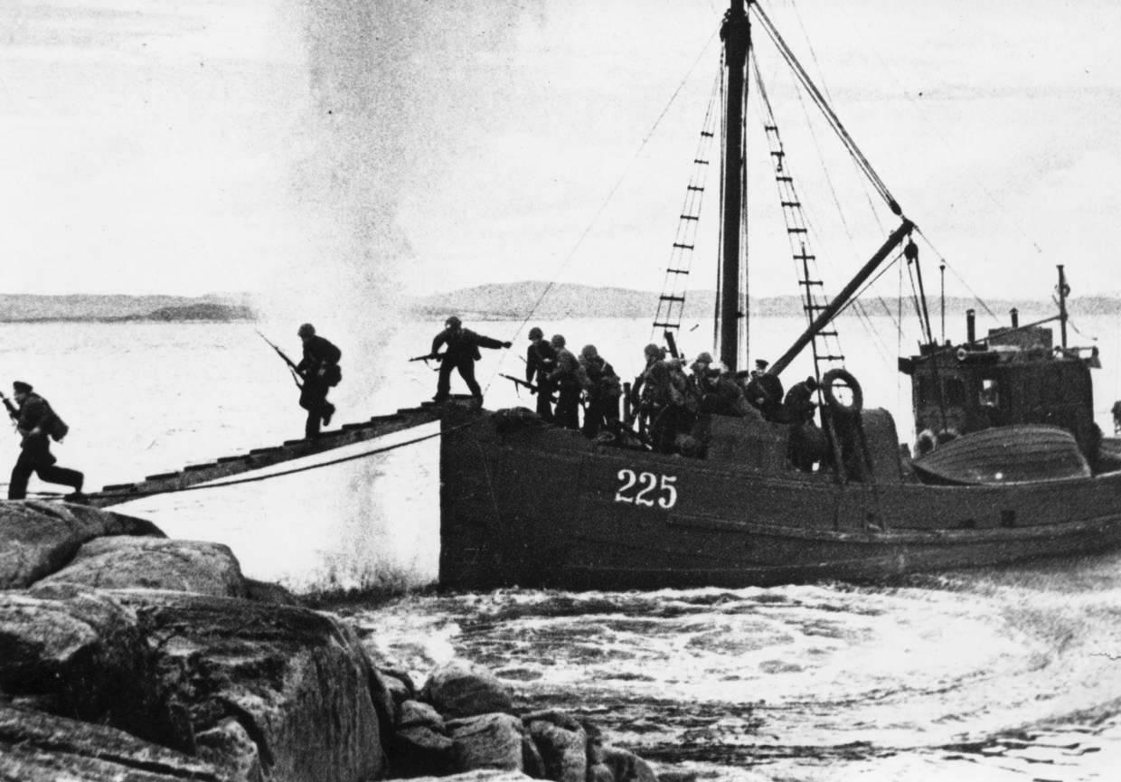 Мотовский залив 1942