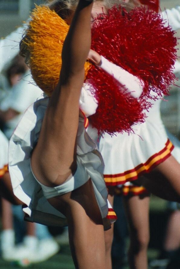 Perfect Upskirt Cheerleader