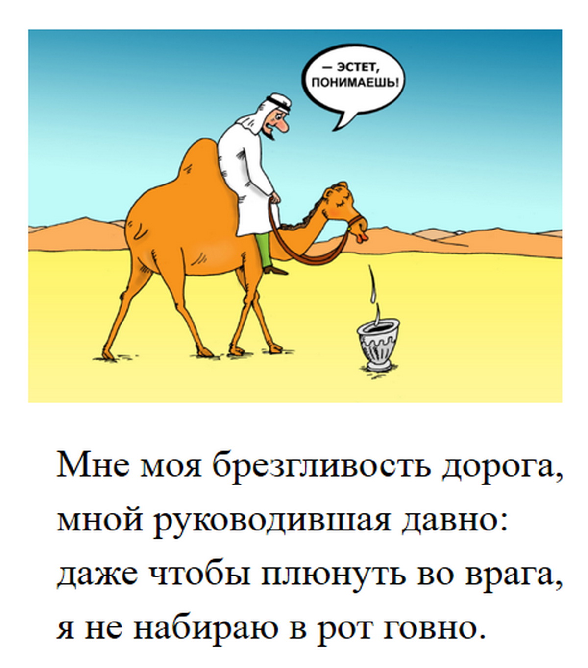 Верблюд карикатура