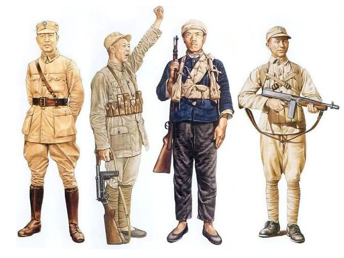 Униформа китайской армии во второй мировой