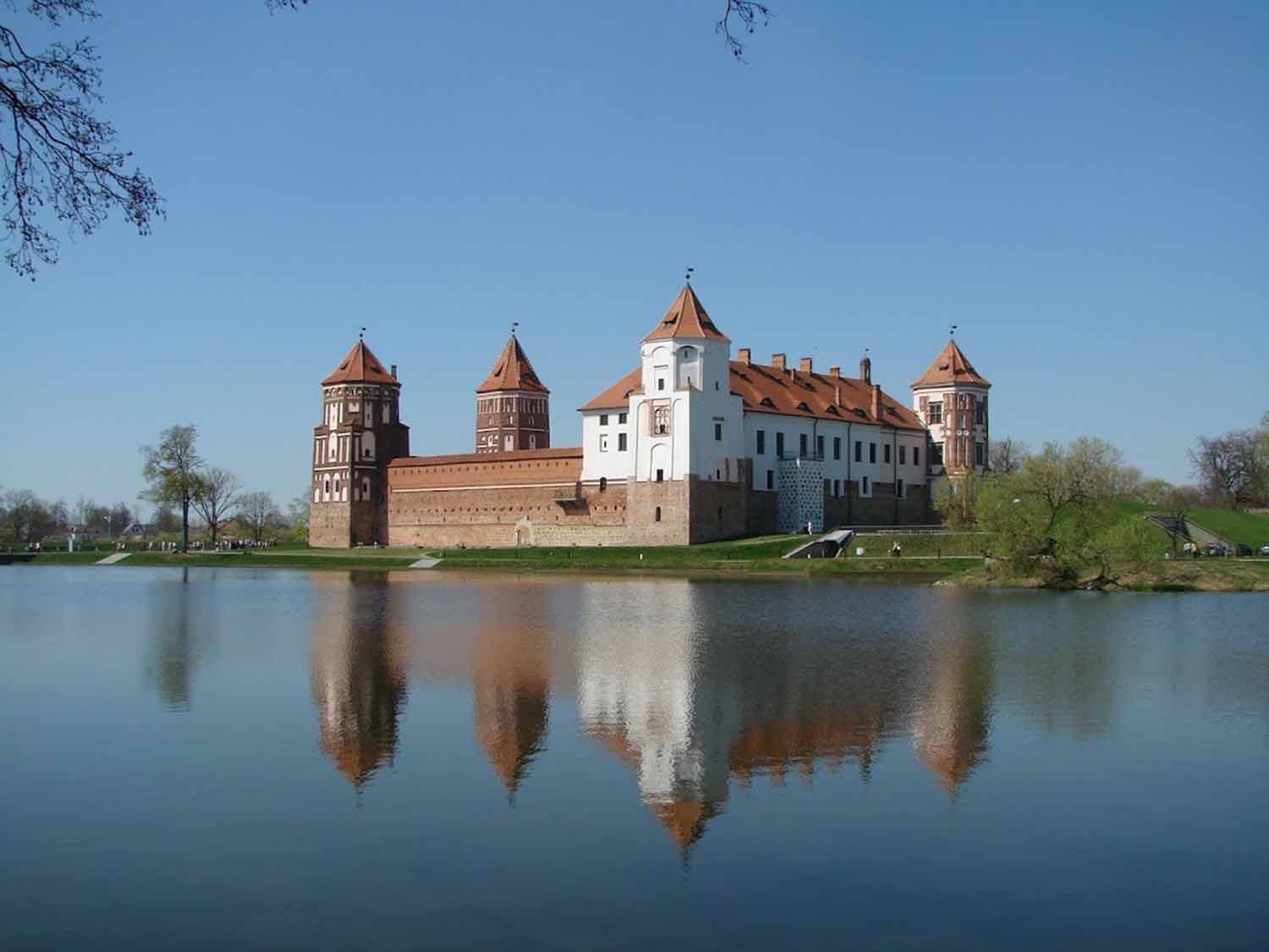 Белоруссия Мирский замок и Несвижский